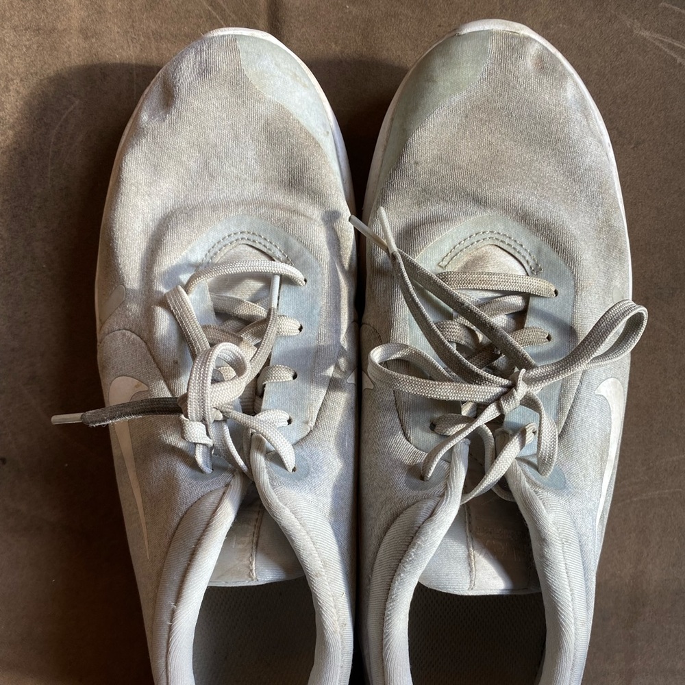 Well loved Nikes